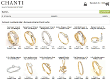 Tablet Screenshot of chanti.de