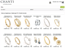 Tablet Screenshot of chanti.fi